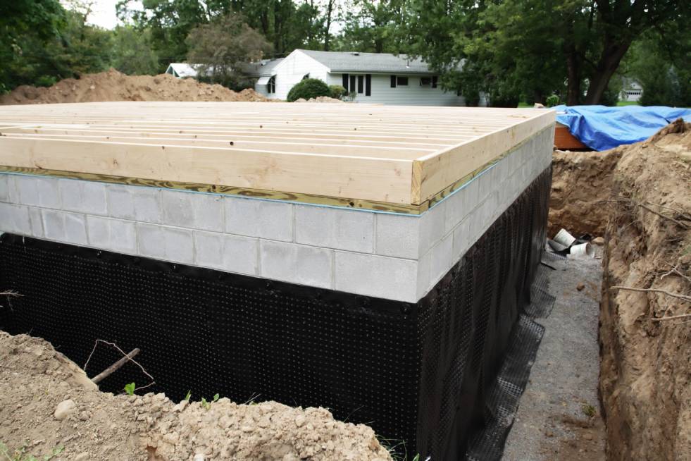 foundation waterproofing